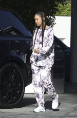 TIA MOWRY at a Gas Station in Los Angeles 11/15/2024