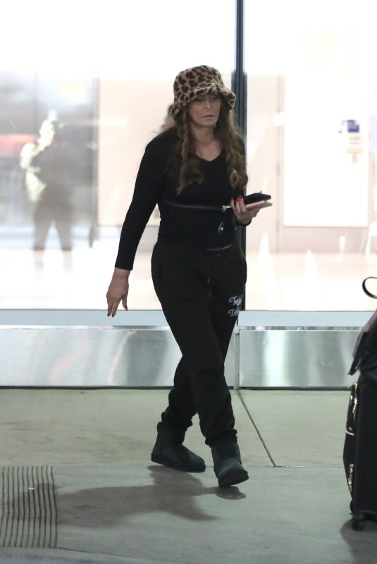 TINA KNOWLES Arrives in Los Angeles 11/15/2024