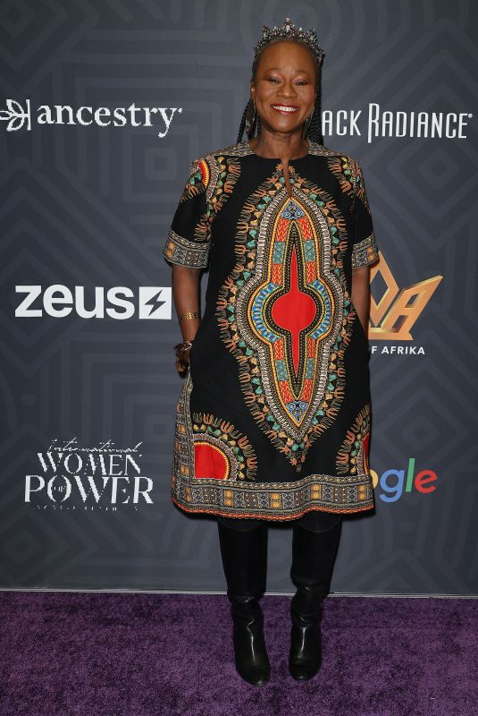 TINA MCKINNOR at Koshie Mills & Heirs of Afrika Present 7th Annual International Women of Power Awards in Los Angeles 11/24/2024