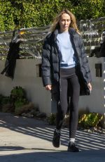 TISH CYRUS Out and About in Toluca Lake 10/31/2024