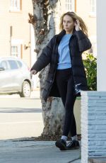 TISH CYRUS Out and About in Toluca Lake 10/31/2024