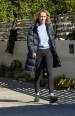TISH CYRUS Out and About in Toluca Lake 10/31/2024