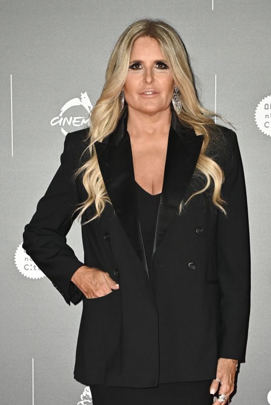 TIZIANA ROCCA at Megalopolis Premiere at Cinecitta in Rome 10/14/2024