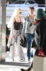 TORI SPELLING Arrives at LAX Airport in Los Angeles 11/06/2024