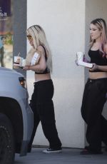 TORI SPELLING Out on Halloween With Her Daughter STELLA in Los Angeles 11/01/2024