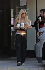 TORI SPELLING Out on Halloween With Her Daughter STELLA in Los Angeles 11/01/2024