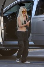 TORI SPELLING Out on Halloween With Her Daughter STELLA in Los Angeles 11/01/2024