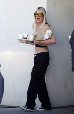 TORI SPELLING Out on Halloween With Her Daughter STELLA in Los Angeles 11/01/2024