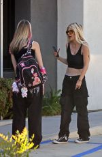 TORI SPELLING Out on Halloween With Her Daughter STELLA in Los Angeles 11/01/2024