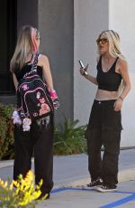 TORI SPELLING Out on Halloween With Her Daughter STELLA in Los Angeles 11/01/2024