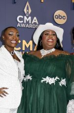 TREA SWINDLE and DANICA and DEVYNN HART at 58th Annual CMA Awards at Bridgestone Arena in Nashville 11/20/2024