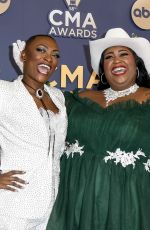 TREA SWINDLE and DANICA and DEVYNN HART at 58th Annual CMA Awards at Bridgestone Arena in Nashville 11/20/2024