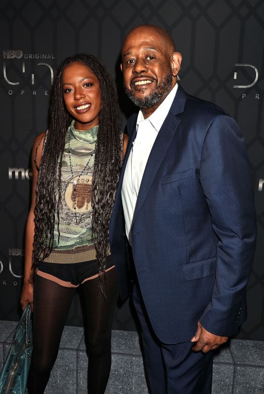TRUE WHITAKER at After Party of World Premiere of HBO Original Drama Series Dune: Prophecy in New York 10/30/2024