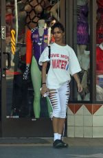 TYLA Shopping at a Halloween Store in Hollywood 10/30/2024