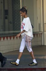 TYLA Shopping at a Halloween Store in Hollywood 10/30/2024