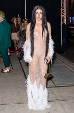 VALENTINA FERRER Arrives at Heidi Klum