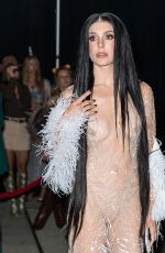 VALENTINA FERRER Arrives at Heidi Klum