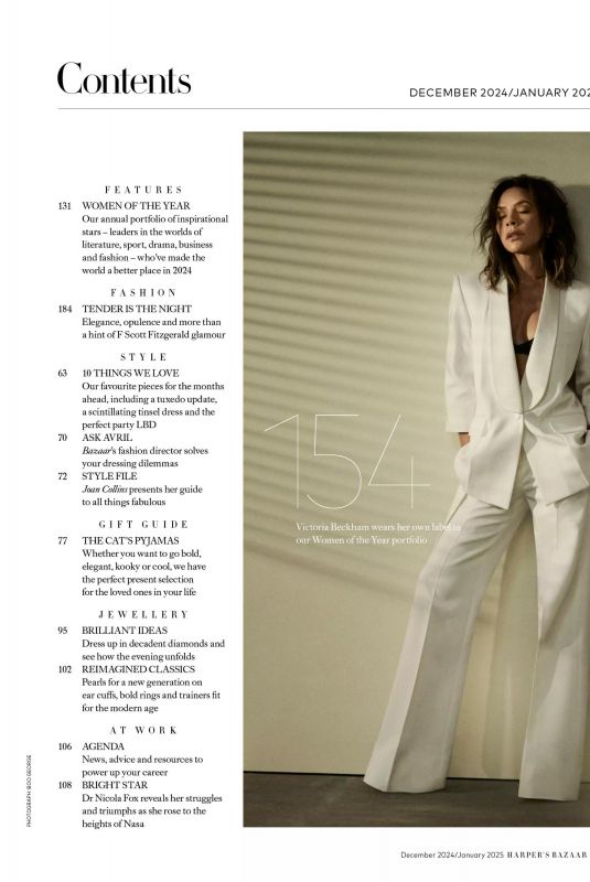 VICTORIA BECKHAM in Harper