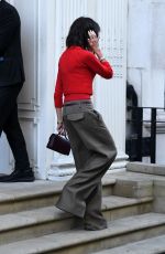 VICTORIA BECKHAM Takes Her Ferrari on Dover Street in London 11/15/2024