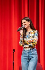 VICTORIA JUSTICE at Oklahoma State Speakers Board Event in Stillwater 11/13/2024