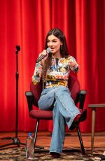 VICTORIA JUSTICE at Oklahoma State Speakers Board Event in Stillwater 11/13/2024