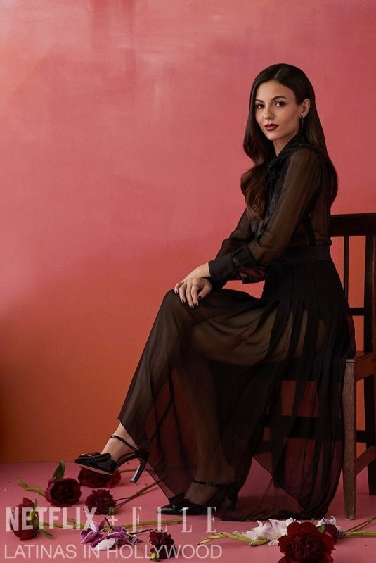 VICTORIA JUSTICE - Elle x Netflix Latinas in Hollywood Portrait, November 2024