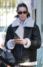 WHITEY PORT Out on Holiday Shopping in Cozy Pajamas 11/25/2024