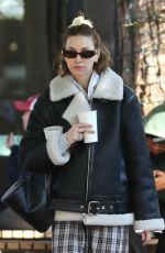 WHITEY PORT Out on Holiday Shopping in Cozy Pajamas 11/25/2024