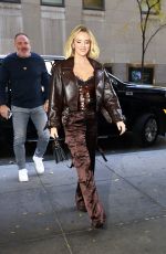 WHITNEY ROSE Arrives at NBC Rockefeller Studios in New York City 11/06/2024