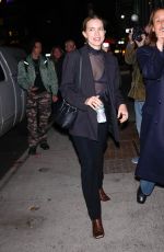 WILLA FITZGERALD Out in New York City 11/04/2024