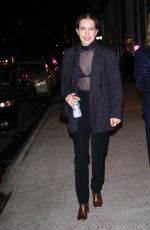 WILLA FITZGERALD Out in New York City 11/04/2024