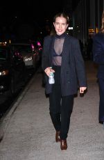 WILLA FITZGERALD Out in New York City 11/04/2024