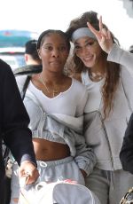 WINNIE HARLOW with a Friend Arrives at LAX Airport in Los Angeles 11/04/2024