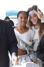 WINNIE HARLOW with a Friend Arrives at LAX Airport in Los Angeles 11/04/2024
