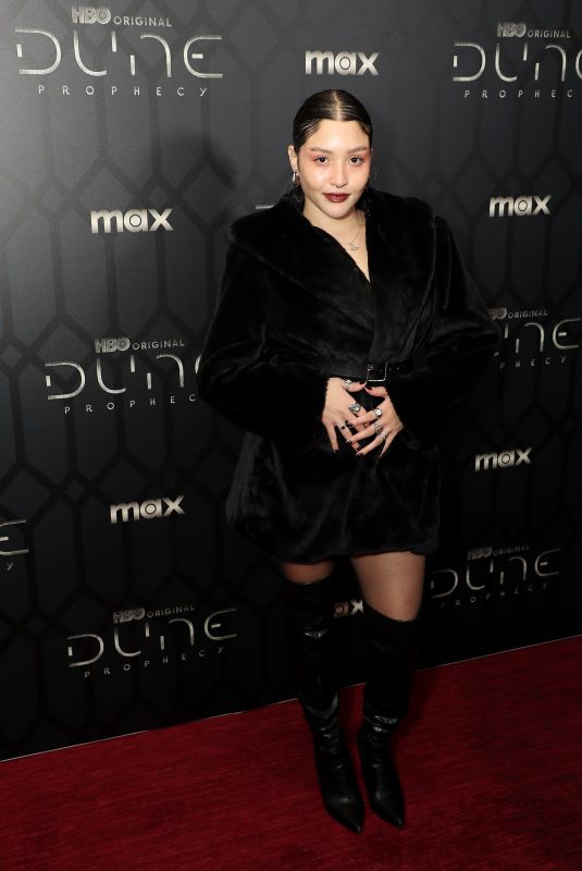 WINTA ZESU at After-Party of Premiere of HBO Original Drama Series Dune: Prophecy in New York 10/30/2024