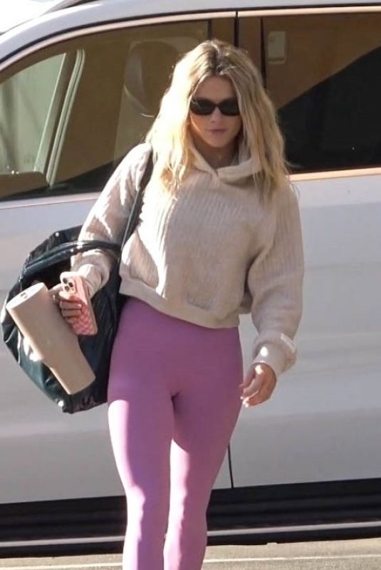 WITNEY CARSON Arrives at Dancing With the Stars Rehearsals in Los Angeles 11/22/2024