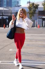 WITNEY CARSON Arrives for Rehearsals at Dancing With The Stars Rehearsal Studio in Los Angeles 11/21/2024