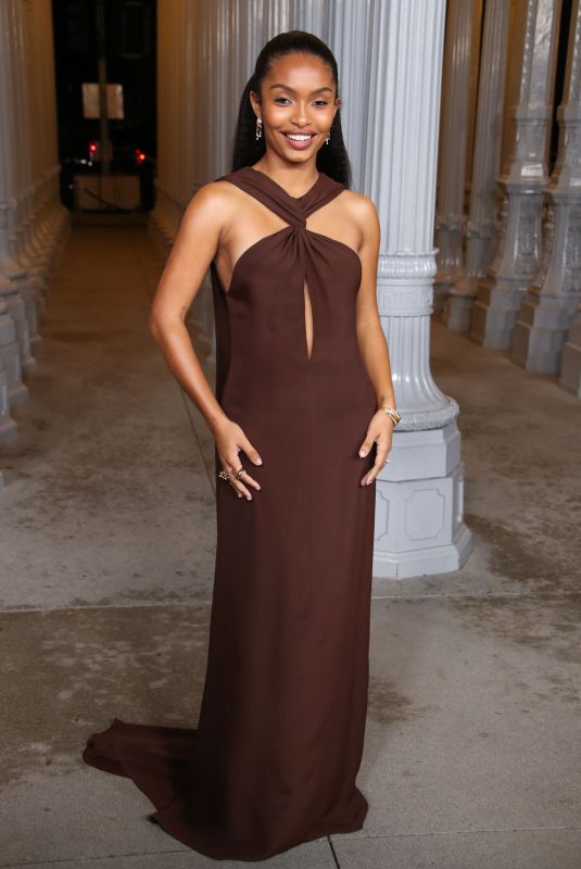 YARA SHAHIDI at 2024 LACMA Art and Film Gala Presented by Gucci in Los Angeles 11/02/2024