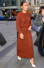 YARA SHAHIDI Out and About in New York City 11/18/2024