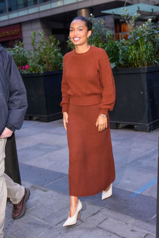 YARA SHAHIDI Out and About in New York City 11/18/2024