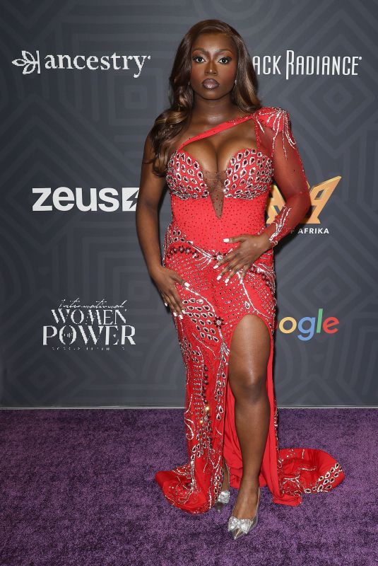 YOUNG AFRICANA at Koshie Mills & Heirs of Afrika Present 7th Annual International Women of Power Awards in Los Angeles 11/24/2024