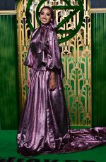 ZAINAB JIWA at Wicked: Part One Premiere at Royal Festival Hall in London 11/18/2024