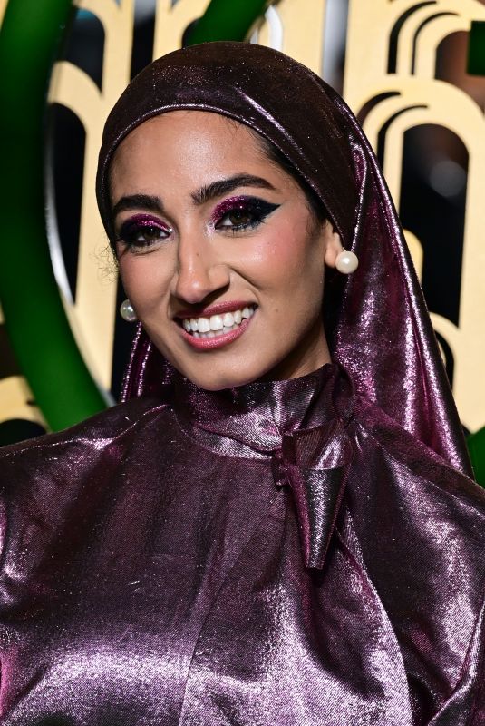 ZAINAB JIWA at Wicked: Part One Premiere at Royal Festival Hall in London 11/18/2024