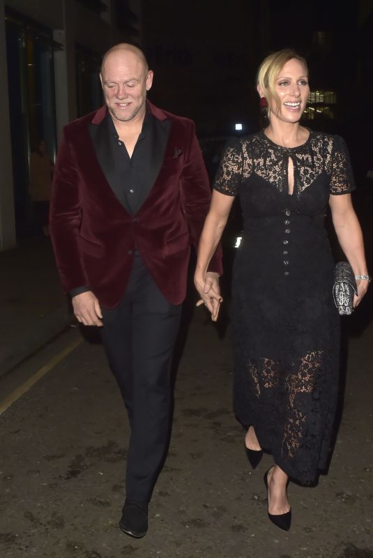 ZARA TINDALL Arrives at Beauty Awards 2024 in London 11/25/2024