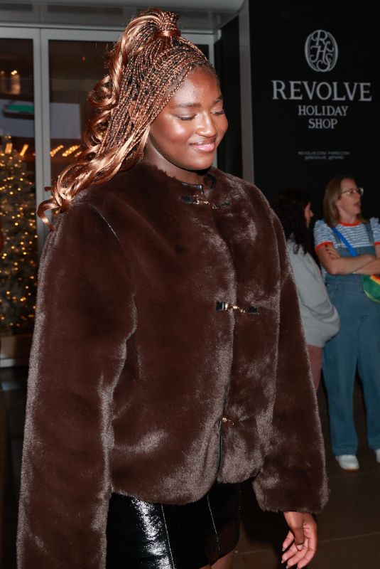 ZAYA WADE Arrives for Revolve Holiday Shop Grand Opening at The Grove in Los Angeles 11/14/2024