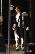 ZENDAYA and Robert Pattinson Filming a Scene in Boston 11/07/2024