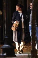 ZENDAYA and Robert Pattinson Filming a Scene in Boston 11/07/2024