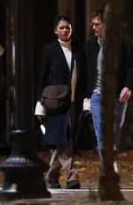 ZENDAYA and Robert Pattinson Filming a Scene in Boston 11/07/2024