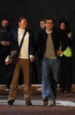 ZENDAYA and Robert Pattinson Filming a Scene in Boston 11/07/2024