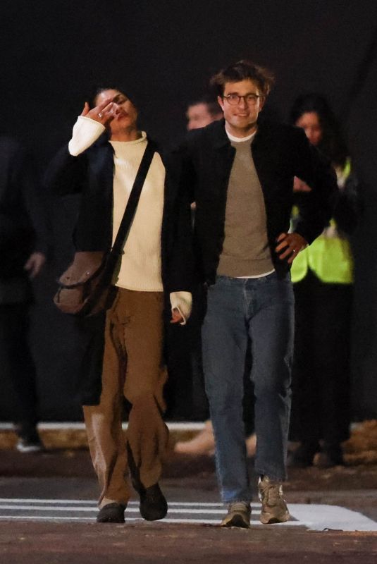 ZENDAYA and Robert Pattinson Filming a Scene in Boston 11/07/2024